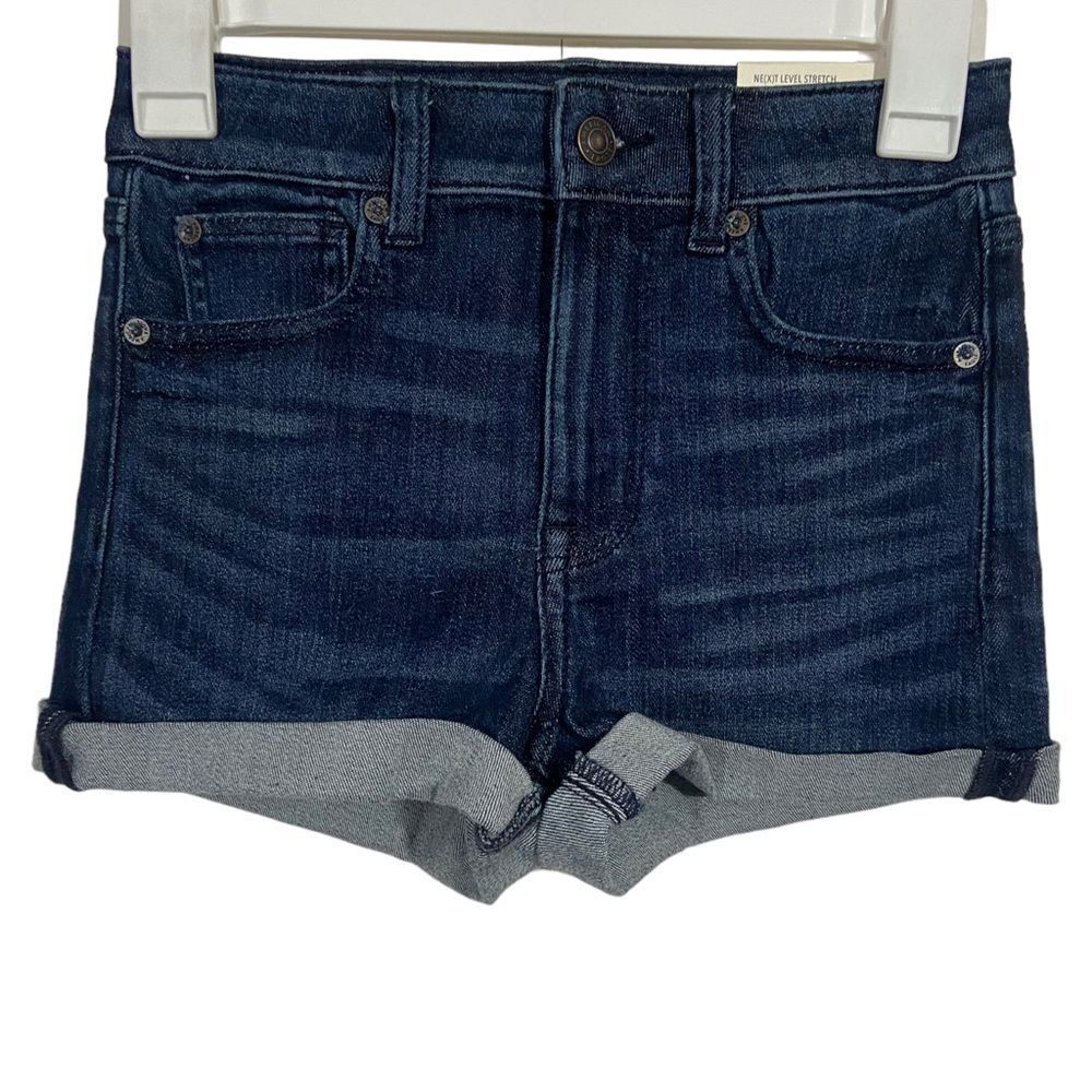 NWT American Eagle Super High Rise Jean Shorts